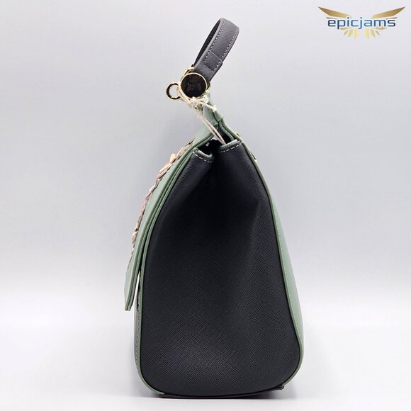 Loungefly Disney Alice in Wonderland Floral Silhouette Portrait Handbag - Picture 6 of 6